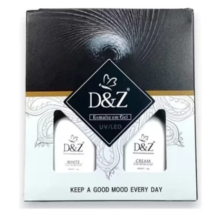 Kit Francesinha D&Z Esmalte Em Gel Seca Na Cabine UV/LED oferta em Oferta na Shopee