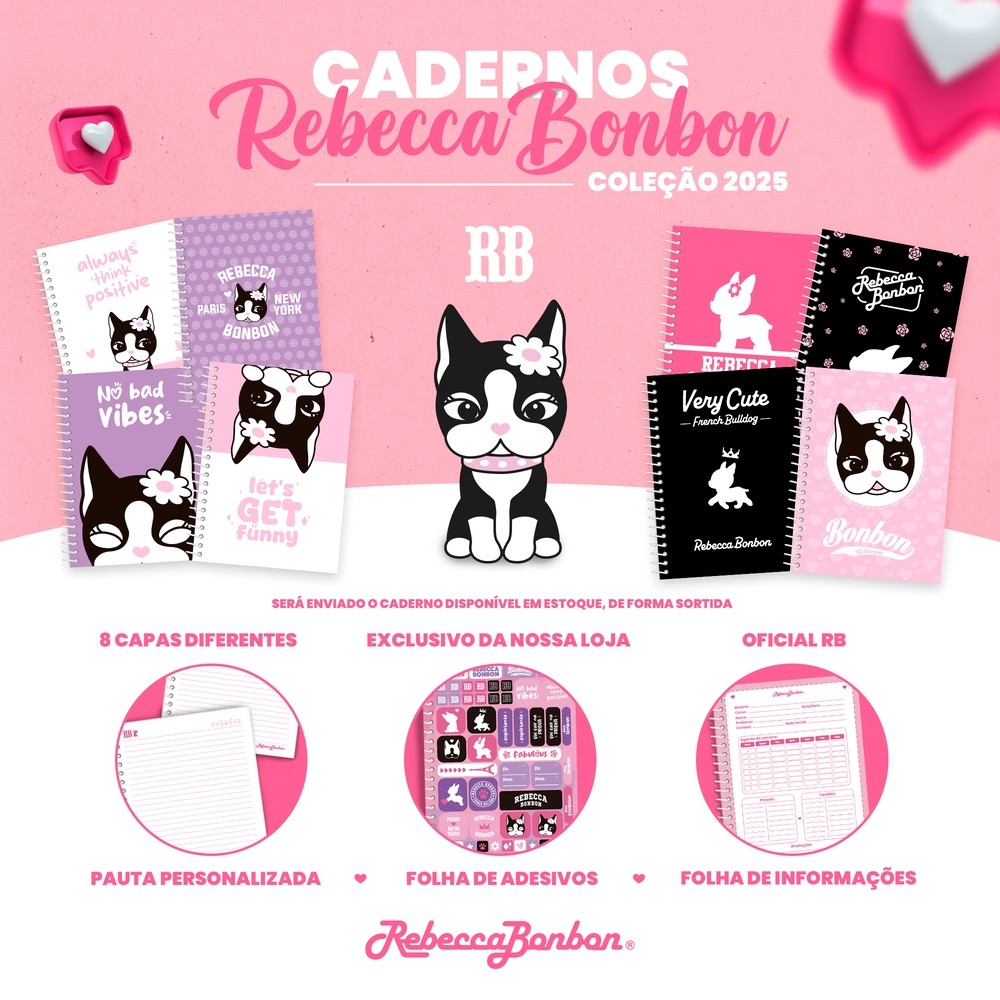 Kit Mochila Rebecca Bonbon - Lancheira Térmica + Estojo + Box Escolar Nova Coleção Exclusiva Juvenil - 4