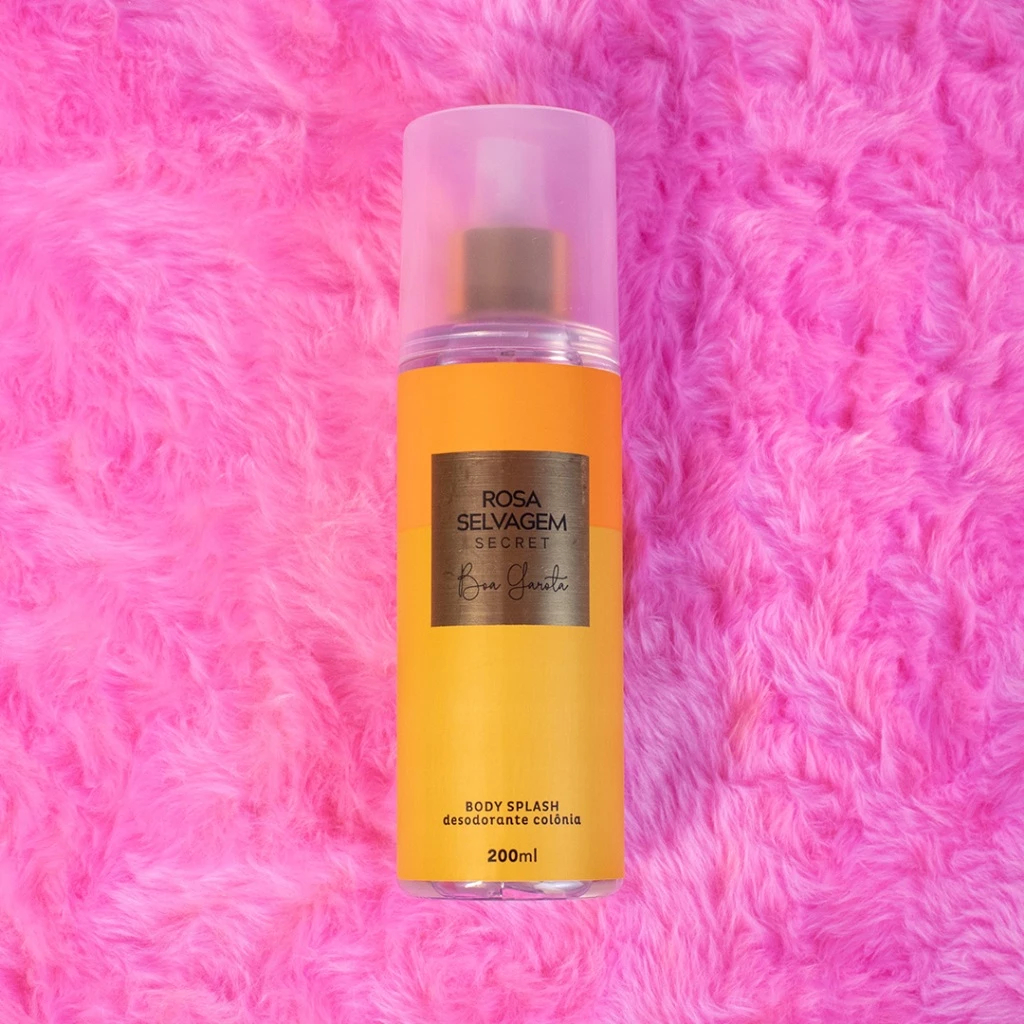 Body Splash Rosa Selvagem Secret - Boa Garota 200ml | Shopee Brasil