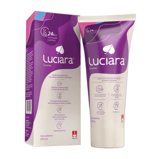 Creme Preventivo Hidratante Luciara 200ml | Prevenção Estrias na Gravidez, Hidratação e Elasticidade em Oferta na Shopee