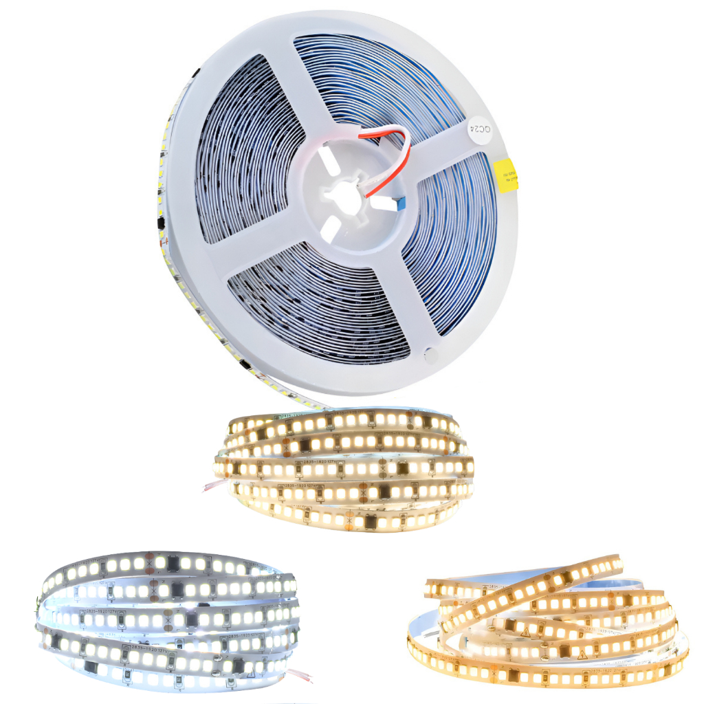 Fita LED Direta 10m 192LEDs/m | Sem Fonte | Uso Direto na Rede | Tensão ...