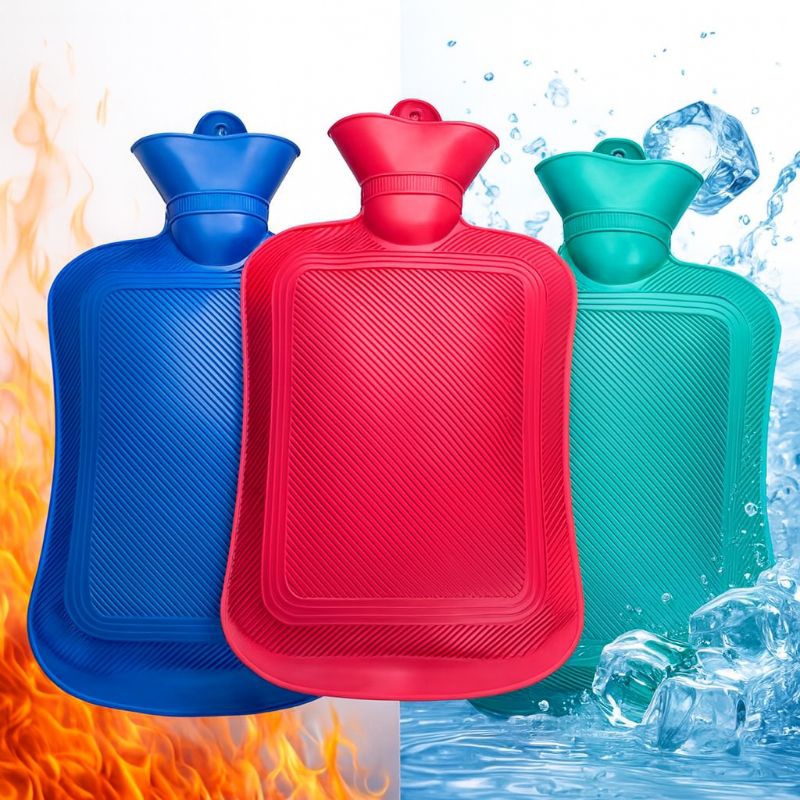 Bolsa Térmica de Água 2 em 1 | Compressa Quente e Gelada | Alívio Dores ...