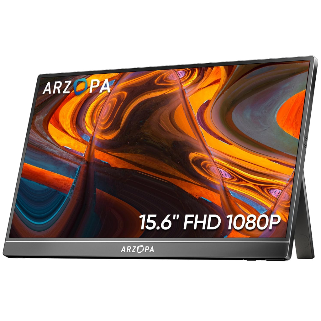 Monitor Tela Portátil Arzopa A1 15.6 Full Hd Ips p/ Notebook Pc Ps4 ...