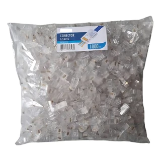 Conector Rj45 Cat5 Cat6 Cabo De Rede Pacote C/ 1000un ( Escolha ) em Oferta na Shopee