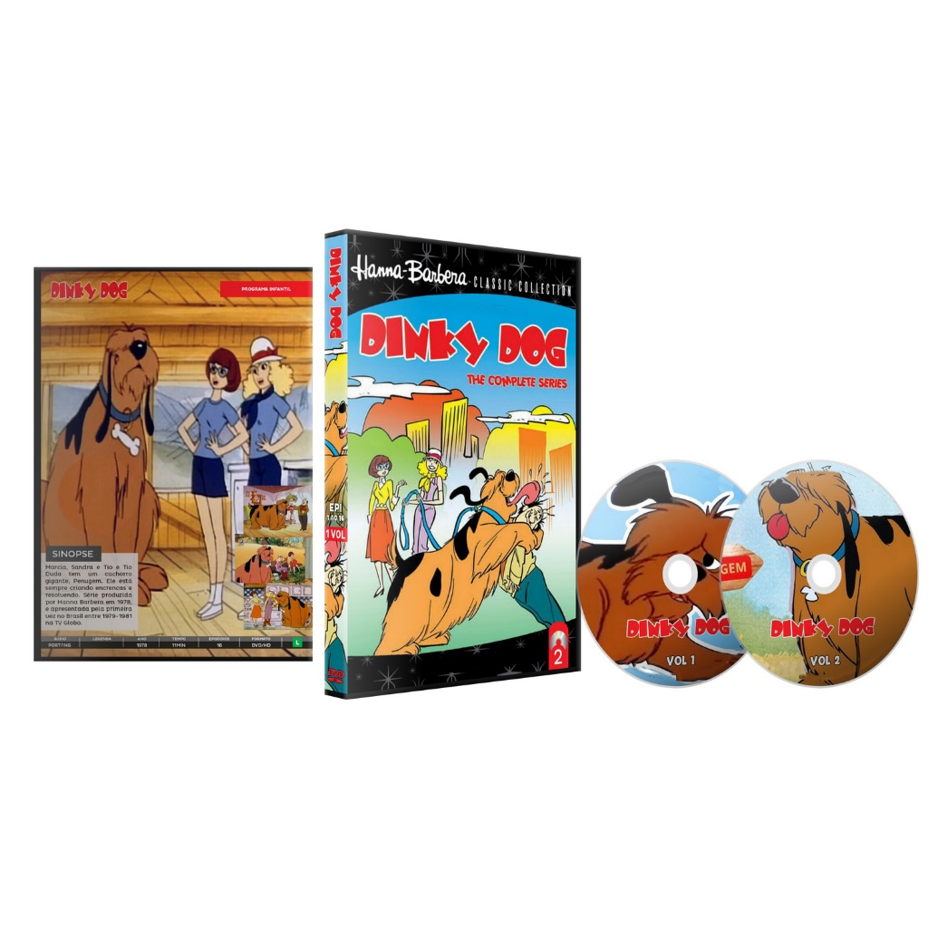 Dvd Dinky Dog 1978 Completo Dual Áudio Hanna Barbera Hd | Shopee