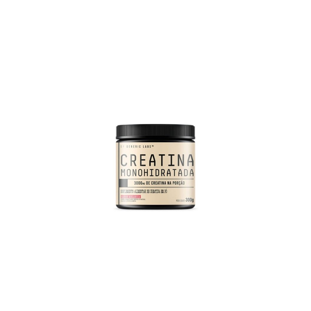 Generic Labs Creatina Monohidratada 300g Melancia | Shopee Brasil