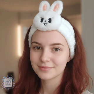 Faixa de Skincare SKZOO | Tiara de Maquiagem K-pop Stray Kids | Wolf Chan Leebit Dwaekki Jiniret FoxI.Ny Han Quokka