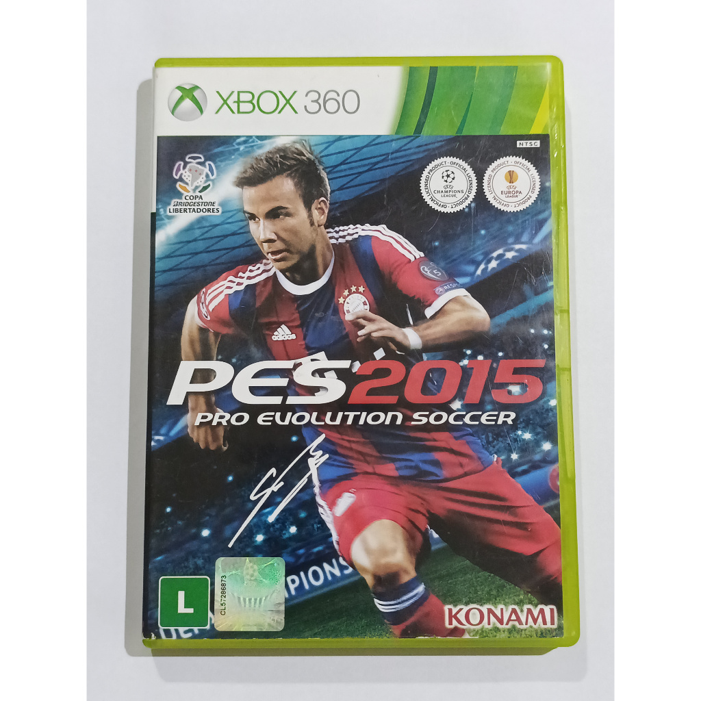 Pro Evolution Soccer PES 2015 p/ Xbox 360 Original Usado | Shopee Brasil