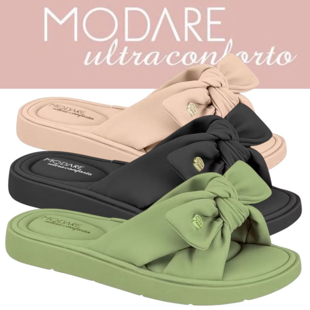 Chinelo Modare Ultra Conforto Feminino Ortopedico Eporao Slide Original ...