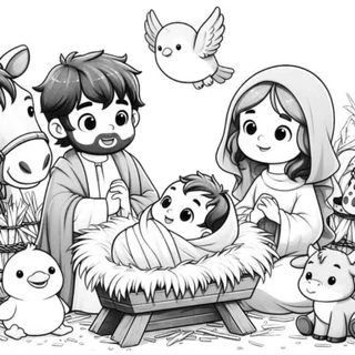 DESENHOS TEMA BÍBLICOS PARA COLORIR PINTAR 100 FOLHAS SOLTAS A4 em Oferta na Shopee