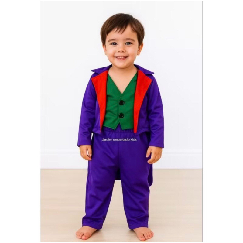 Fantasia Do Coringa Infantil | Shopee Brasil