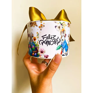 Kit Tubolatas 7x10cm com TAG PÁSCOA AQUARELA| Lembrancia de Páscoa em Oferta na Shopee