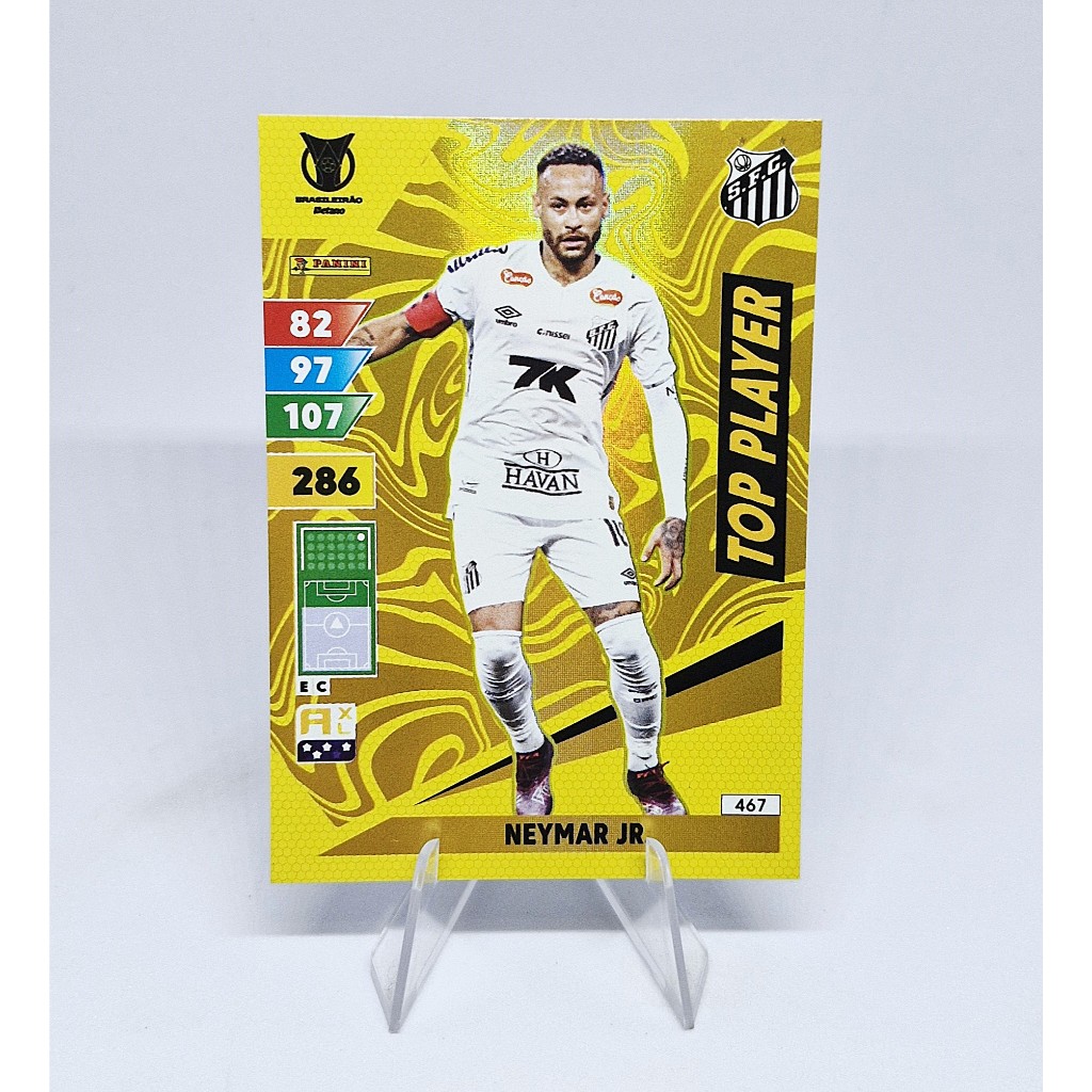 Card Neymar Jr - Santos - Adrenalyn Panini Brasileirão 2025 - TOP ...