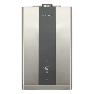 Aquecedor Água A Gás Komeco 26 Litros Digital Inox KO26di (Bivolt) Gás Natural Cinza - Komeco