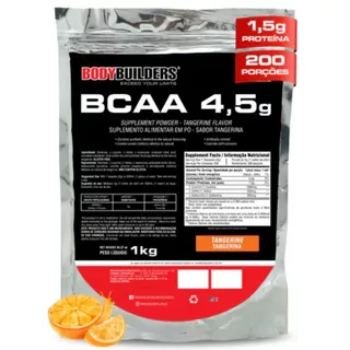 BCAA em Pó 4,5g Refil 1Kg - Bodybuilders