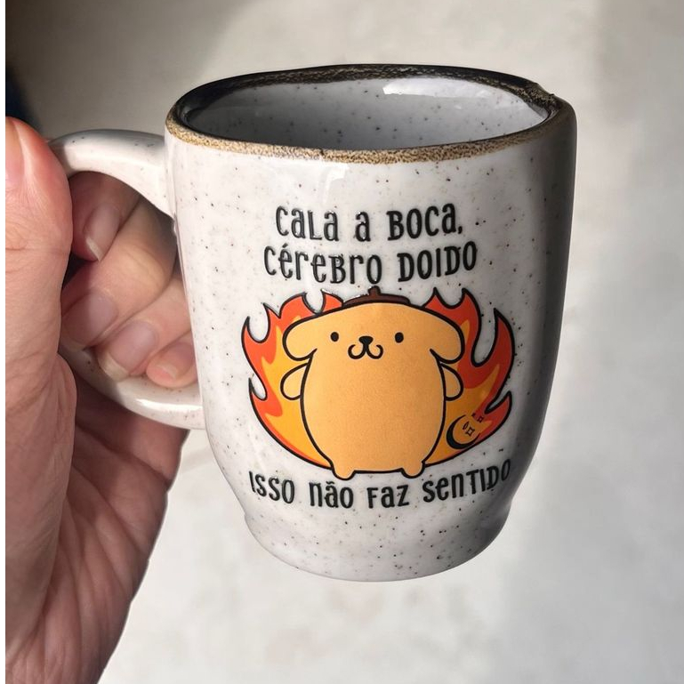 Caneca Névoa - Cérebro Doido - 260ml