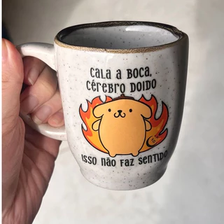Caneca Névoa - Cérebro Doido - 260ml