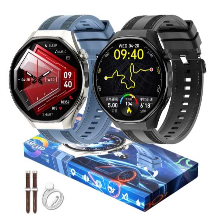 Smartwatch com Gps NFC Câmera Integrada Whatsapp Chatgpt DeepSeek Grok ...