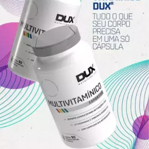 Kit Multivitamínico 90 caps Esportivo Dux Nutrition Human Health ...
