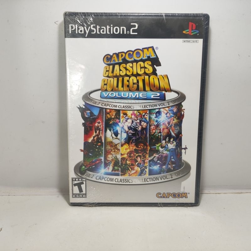 Capcom Classics Collection Vol. 2 Original ps2 PlayStation 2 novo ...