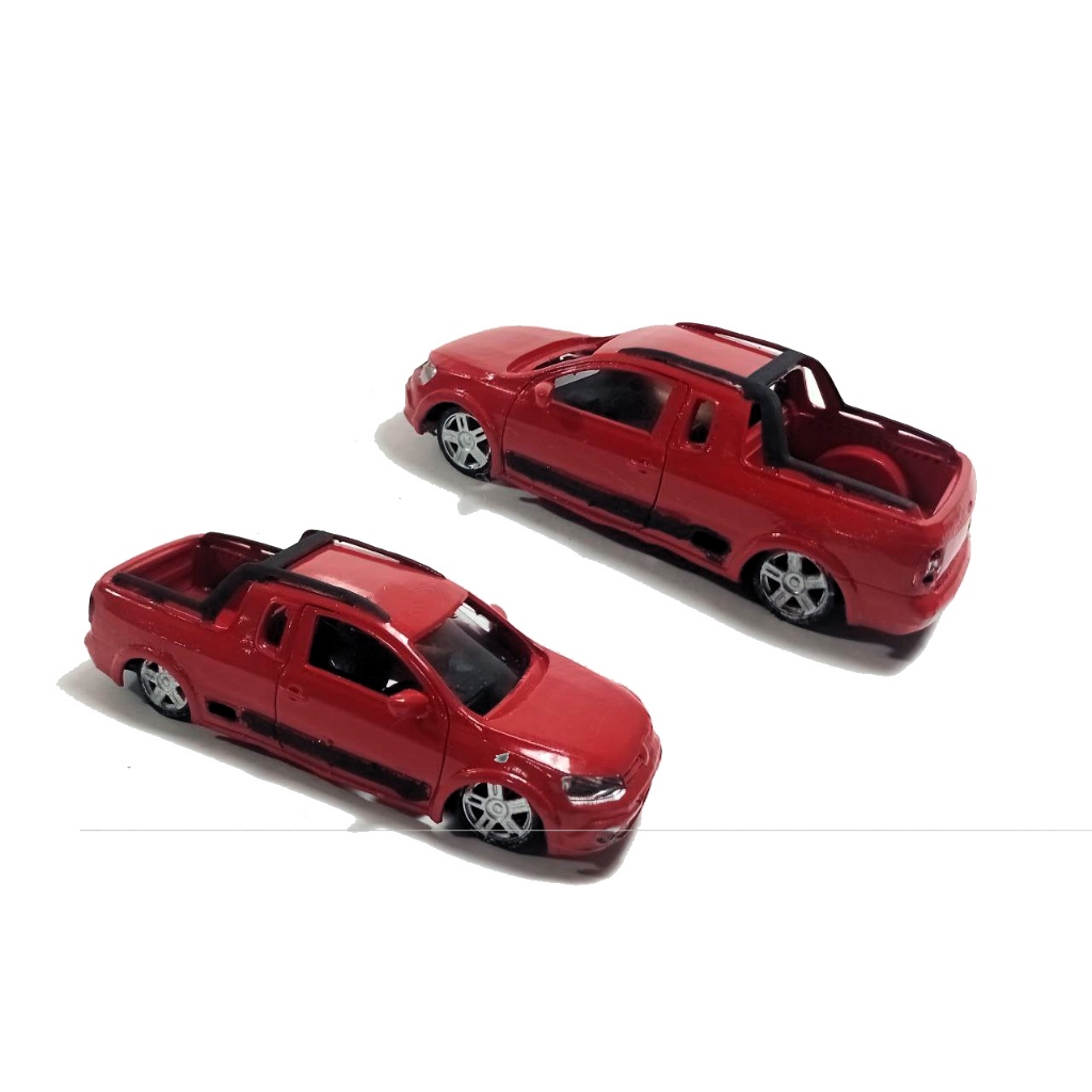 Miniatura Saveiro g3 cross 1/43 9cm personalizada | Shopee Brasil