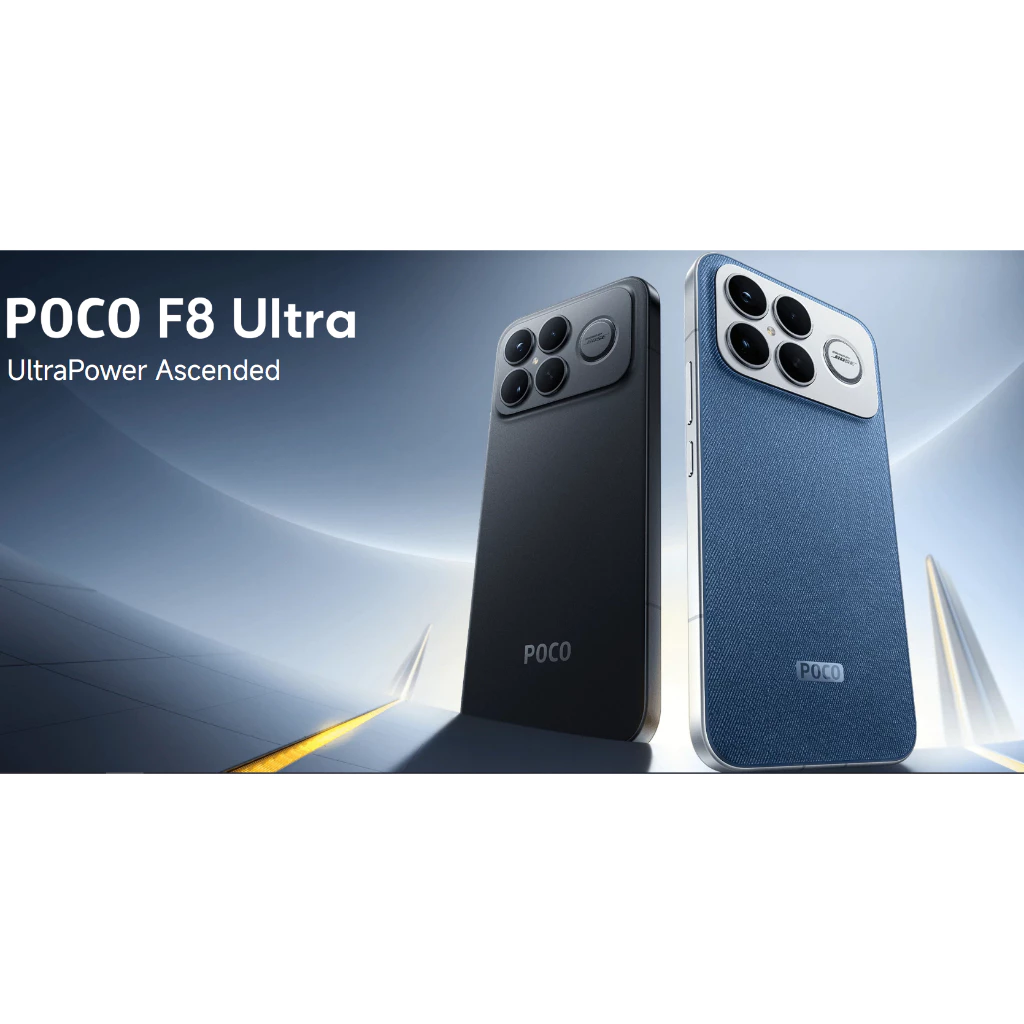 POCO F8 ULTRA GLOBAL 5G - 16GB/512GB - IP68 - LANÇAMENTO