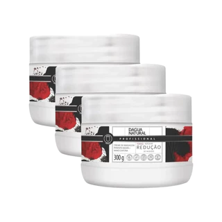Creme de Massagem Pimenta Negra Dagua Natural Profissional 300g Kit Com 3 Unidades em Oferta na Shopee