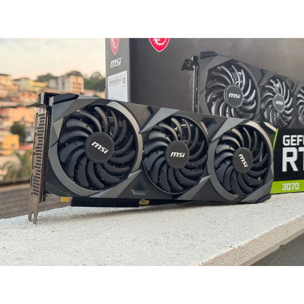 RTX 3070 8Gb MSI VENTUS 3X | Shopee Brasil