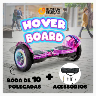Hoverboard Overboard Infantil Adulto Skate Elétrico 10"Led Bluetooth Bateria De Grande Capacidade Motor Brushless HB100S em Oferta na Shopee