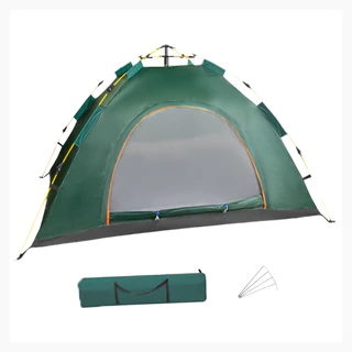 Barraca Camping Automático/Manual 2-4 Pessoas - Barraca De Acampamento A Prova D'Água - Barraca Camping Praia FS1032_QS em Oferta na Shopee