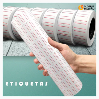 Kit de Etiqueta para Preço 10 rolos com 4000 Etiquetas  Para Etiquetadora Mx5500 e Mx5500-50 PM5500A em Oferta na Shopee