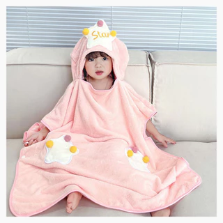💓Toalha de Banho Bebê Toalha de Banho Infantil Vestível Absorventede Secagem Rápida para Crianças de Banho Super Macia em Oferta na Shopee