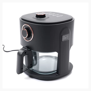 OKICASA Fritadeira de ar de vidro espesso transparente panorâmico de 360° Air fryer inteligente 127V FRI6261 em Oferta na Shopee