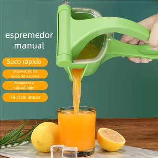 Espremedor de Frutas Manual - Fácil de Usar, Ideal para Sucos Frescos em Casa em Oferta na Shopee