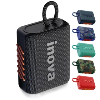 INOVA caixa de som bluetooth portátil  a prova d água Bluetooth 5.4 IP67 utonomia de Bateria de longa duração em Oferta na Shopee