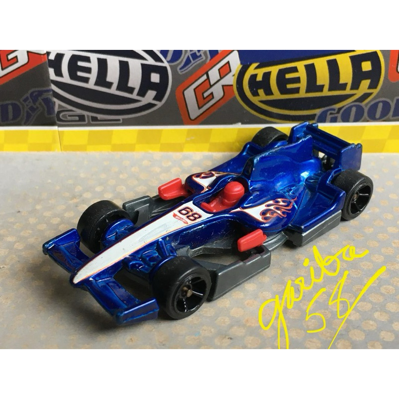 HOT WHEELS F1 RACER CUSTOM 2010 HW RACING GARIBA58 | Shopee Brasil