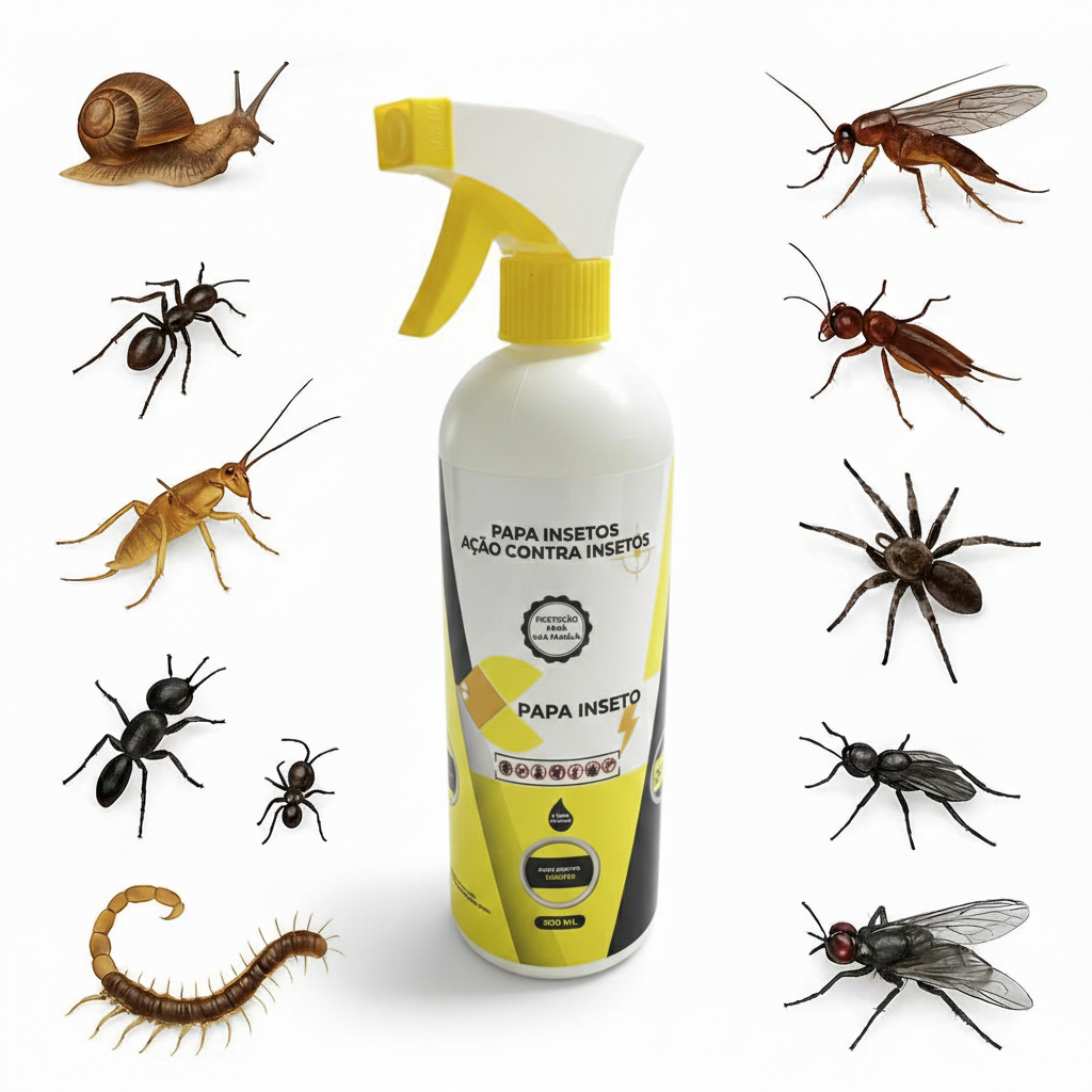 Inseticida Hibrido Mata Scorpião Barata Aranha Formiga Largartas Mosca ...