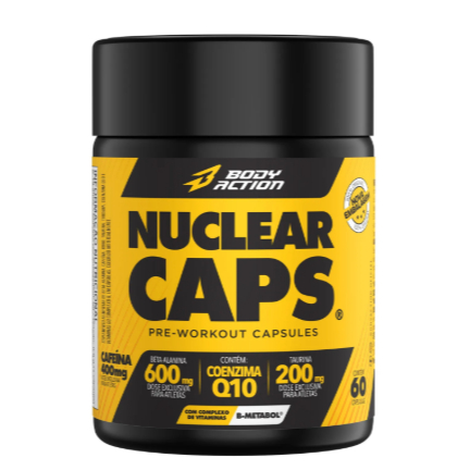 Nuclear Caps 60 Cápsulas - Bodyaction | Shopee Brasil
