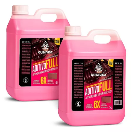 Aditivo Quimvida Full 5L – Dura 6x Mais e Evita Superaquecimento