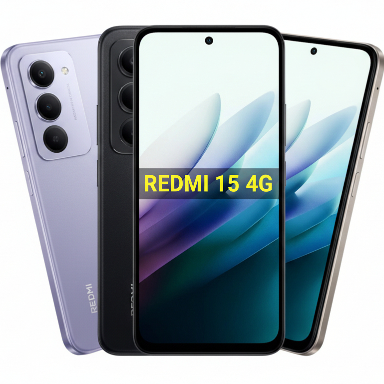 Celular Xiaomi Redmi 15 4G Dual SIM 128 GB / 256 GB Bateria
