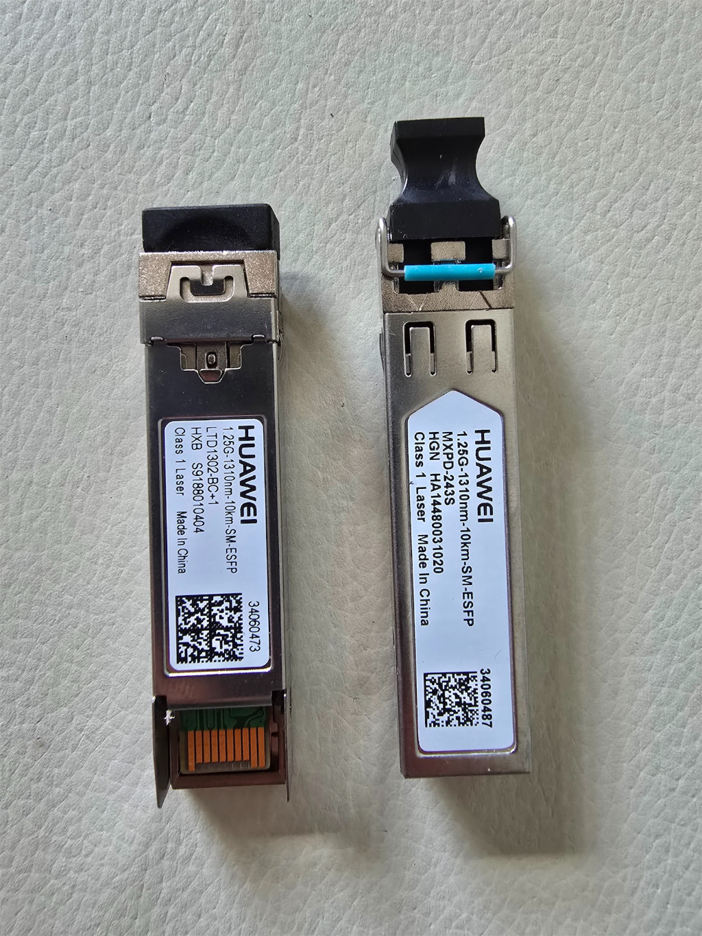 Módulo tranceptor SFP ESFP GBIC Huawei Duplex Datacom BiDi bidirecional ...