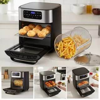 Air Fryer Fritadeira elétrica 1700W 12L Panela de Fritar Design Sofisticado Facil Praticidade em Oferta na Shopee