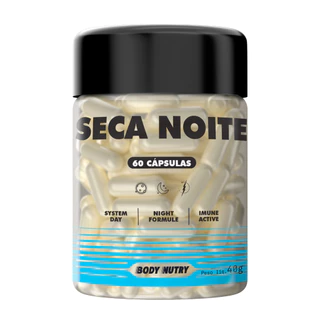 Seca Noite - Sem Cafeína Triptofano, Zinco, Magnésio e Cromo 60 Cápsulas - Body Nutry