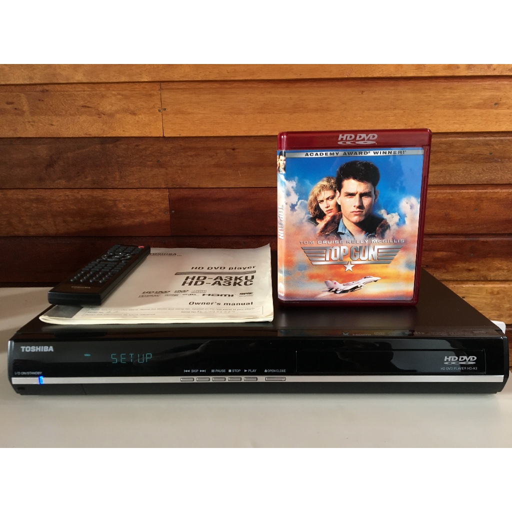 Aparelho de HD-DVD - Toshiba HD-A3 - Raríssimo (HDDVD 1080