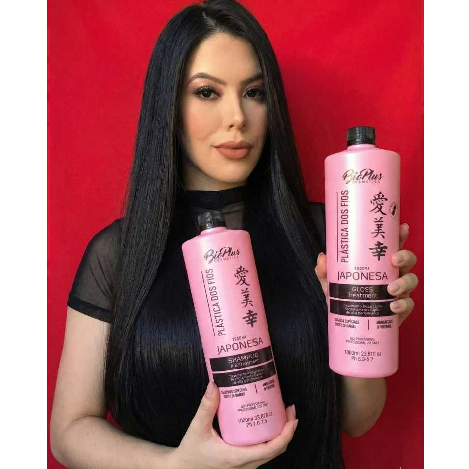 Kit Progressiva Japonesa Plastica Dos Fios 2x1000ml | Shopee Brasil