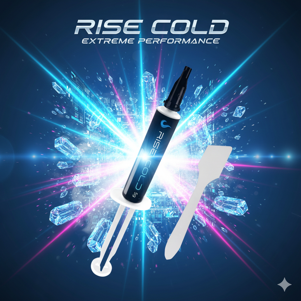 Pasta Térmica Rise Mode Silver Cold 5g 8W/mk Resfriamento Potente ...