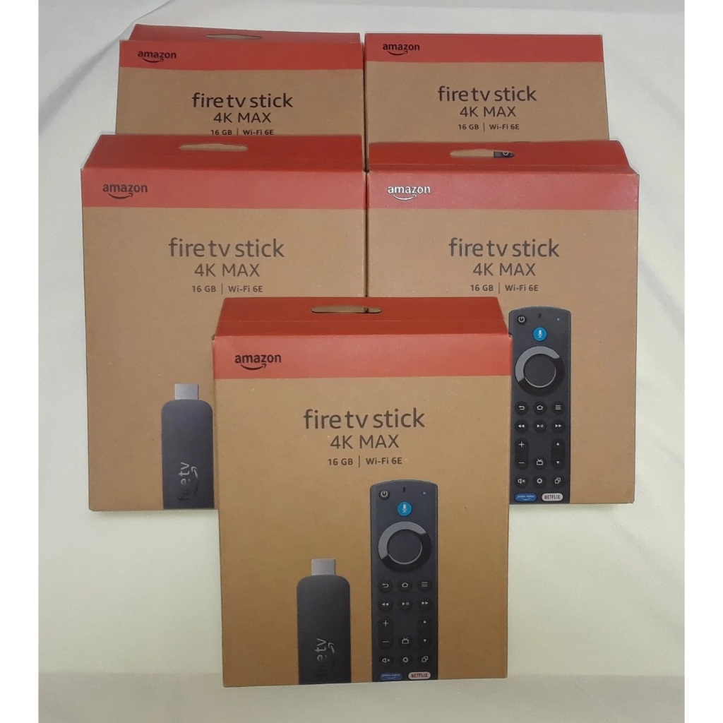 Novo Amazon Fire Tv Stick 4k Ultra Hd Max 2ª geração 16gb Wi-fi 6e
