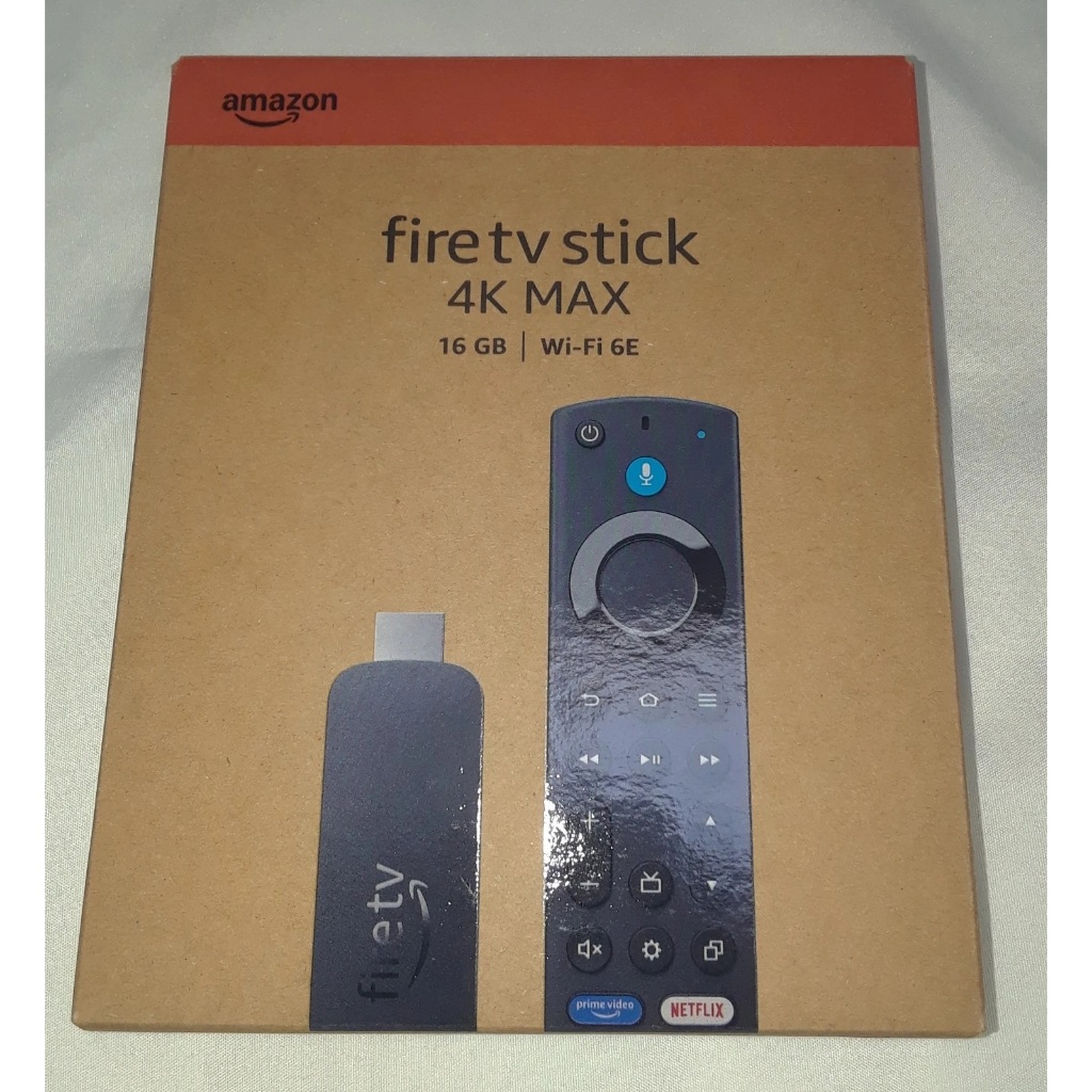 Novo Amazon Fire Tv Stick 4k Ultra Hd Max 2ª geração 16gb Wi-fi 6e