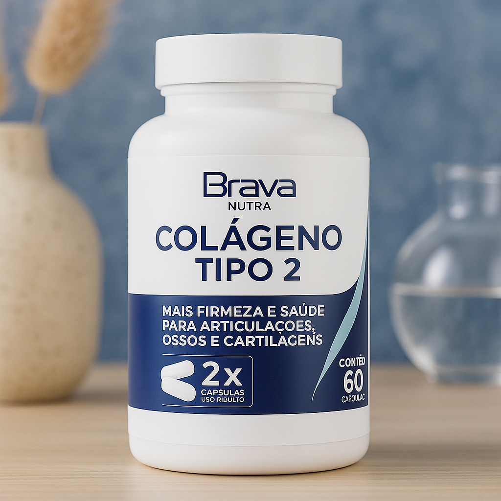 Colágeno Tipo 2 60 cápsulas | Articulações e Cartilagens | Envio ...