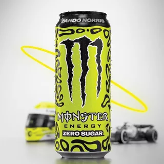 Energético Monster Lando Noris Zero Açucar 500ml edição colecionador limitada